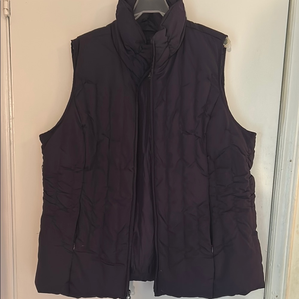 Lane Bryant Women's Purple Puffer Vest size 18/20